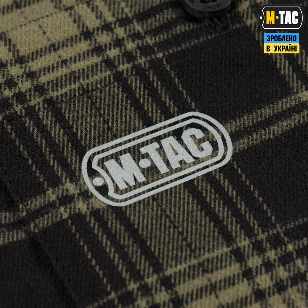 Сорочка M-Tac Redneck Shirt Чорна Зелена (Black Tan) (2XL/R) 233323 фото