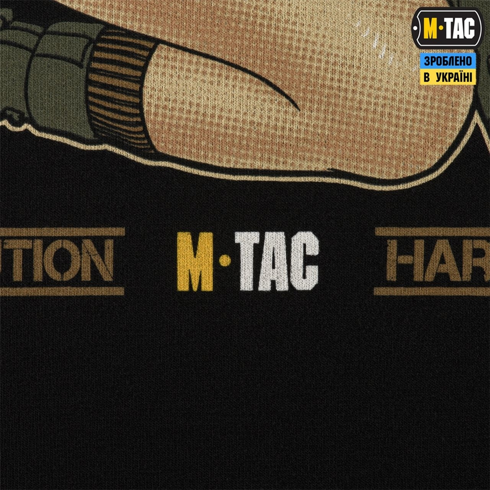 Кофта M-Tac Hoodie Лента за лентою Чорна (Black) (S) 228734 фото