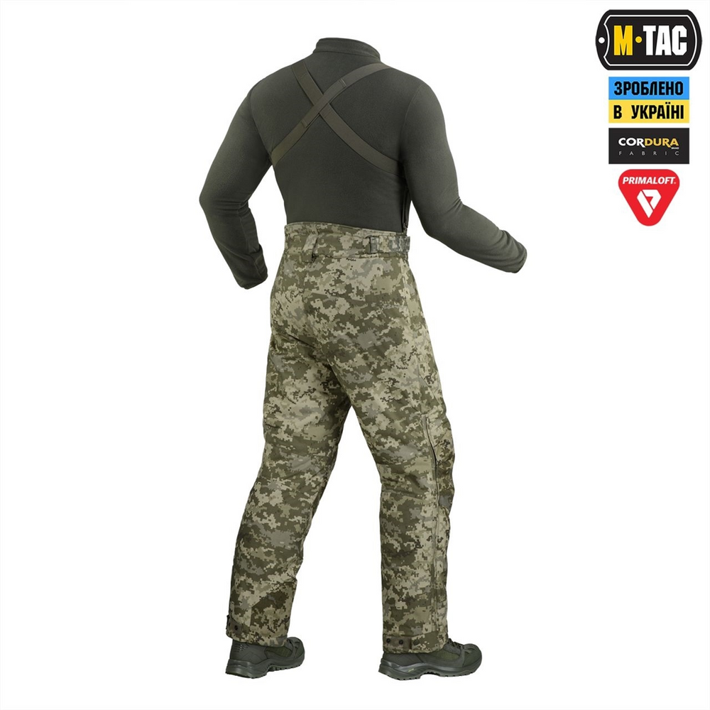Штани M-Tac зимові Alpha Pro Primaloft MM14 Зелені (Multicam) (S/L) 239670 фото