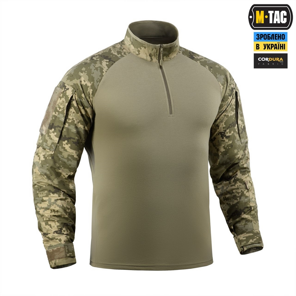 Сорочка бойова M-Tac літня Gen.II Piquet MM14 Зелена (Multicam) (XL/R) 233542 фото