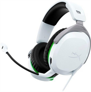 Навушники накладні HyperX Cloud Stinger 2 Xbox, mini-jack Білі (White Green) 195474 фото