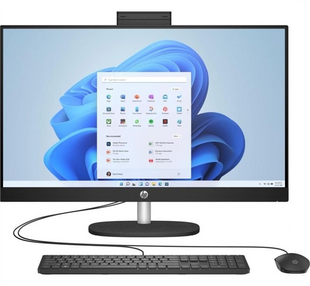 Комп'ютер персональний моноблок HP All-in-One 27" A45E1EA Чорний (Black) 204093 фото