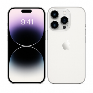 Смартфон Apple iPhone 15 Pro 128Gb eSim White Titanium (MTQN3) 184211 фото
