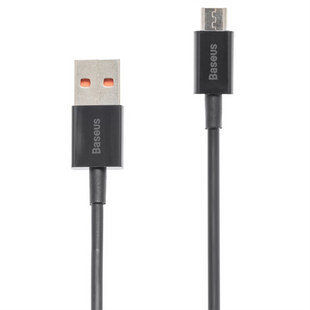 USB кабель Baseus Superior Fast Charging Micro-USB 2A Чорний (Black) 109573 фото