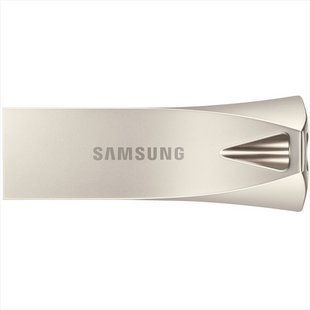 USB Флеш 128Gb Samsung Bar Plus (MUF-128BE3/APC) 3.1 Бежева (Champagne Silver) 211084 фото