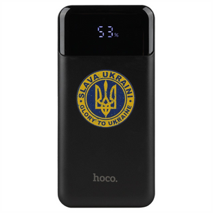 PowerBank 20000 mAh Hoco J102A Love Ukraine Glory 20W Чорний (Black) 115792 фото