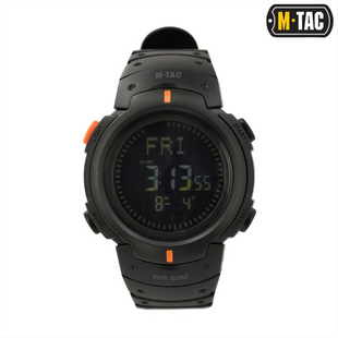 Годинник тактичний тактичний M-Tac з компасом (50003002) Чорний (Black) 221253 фото