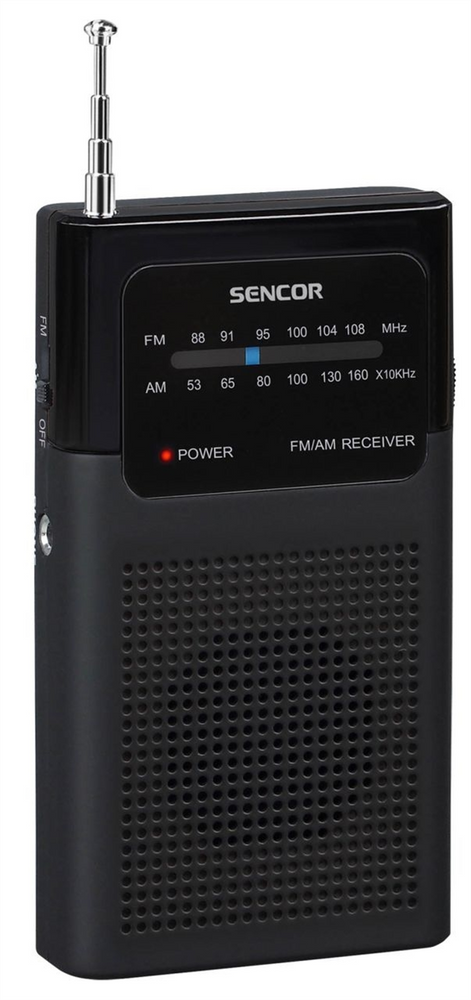 Портативний радіоприймач Sencor SRD 1100 Чорний (Black) 158121 фото