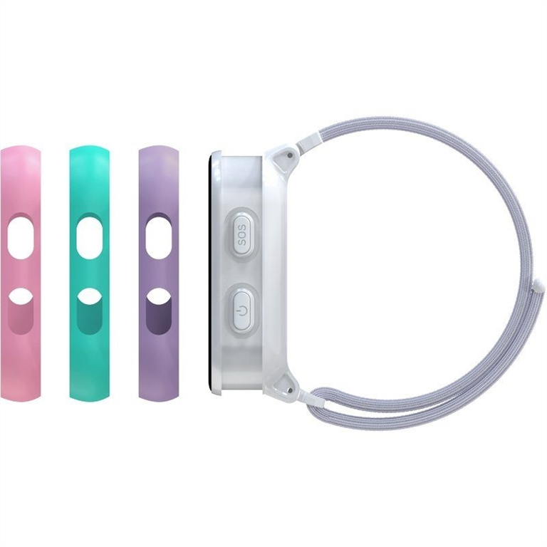 Дитячий GPS/4G годинник Gelius GP-PK008 Rainbow Білий (White) 129598 фото