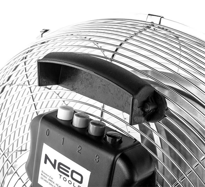 Вентилятор Neo Tools (90-010) Срібний (Silver) 254501 фото