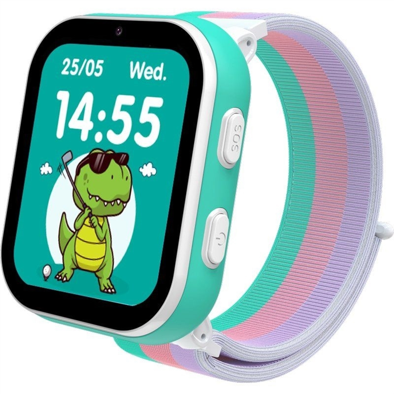 Дитячий GPS/4G годинник Gelius GP-PK008 Rainbow Білий (White) 129598 фото