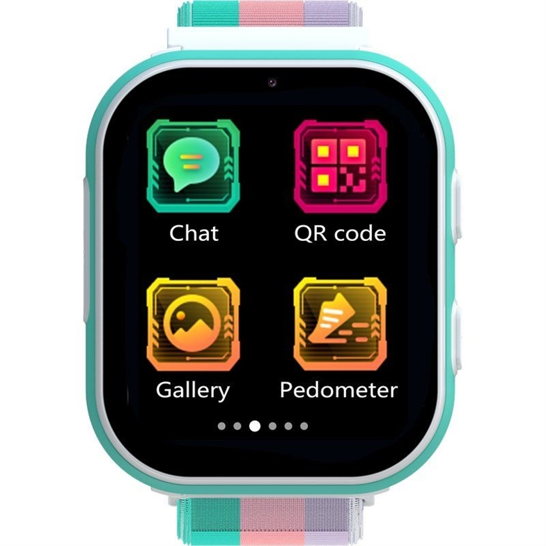 Дитячий GPS/4G годинник Gelius GP-PK008 Rainbow Білий (White) 129598 фото