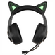 Навушники накладні Hoco W107 Cute Cat Ear Gaming Зелені (Green) 109433 фото 1
