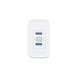 Зарядний пристрій Proove Speed Surge Gan (2 USB-C) 35W Білий (White) 139216 фото 3