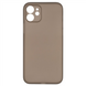 Чохол накладка для iPhone 12 Memumi Ultra Slim Сіра (Charcoal Grey) 86953 фото 1