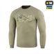 Реглан M-Tac Logo Бежевий (Tan) (XL) 232543 фото 1