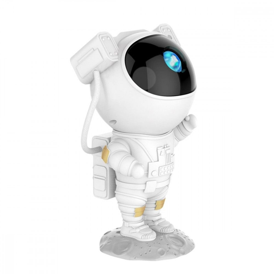 Лазерний нічник-проектор зоряного неба Astronaut 1500 mAh Білий (White) 247429 фото