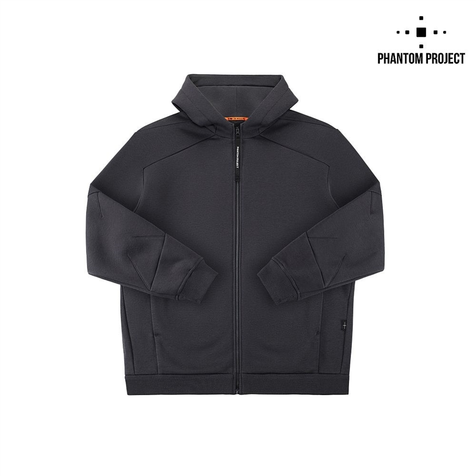 Кофта Phantom Project/M-Tac Hoodie Zipper semi-raglan PE Сіра (Dark Grey) (2XL) 240383 фото