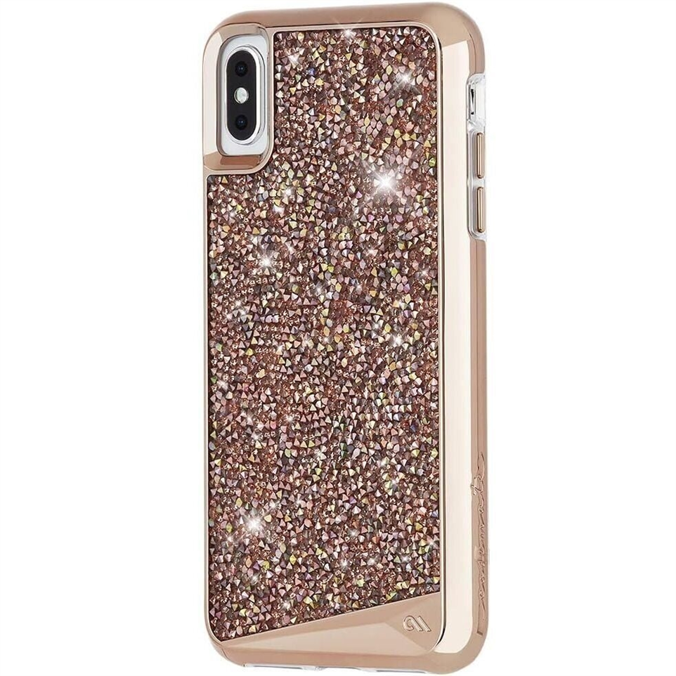 Чохол накладка для iPhone Xs Max Case-Mate Brilliance Рожева (Rose Gold) 176850 фото