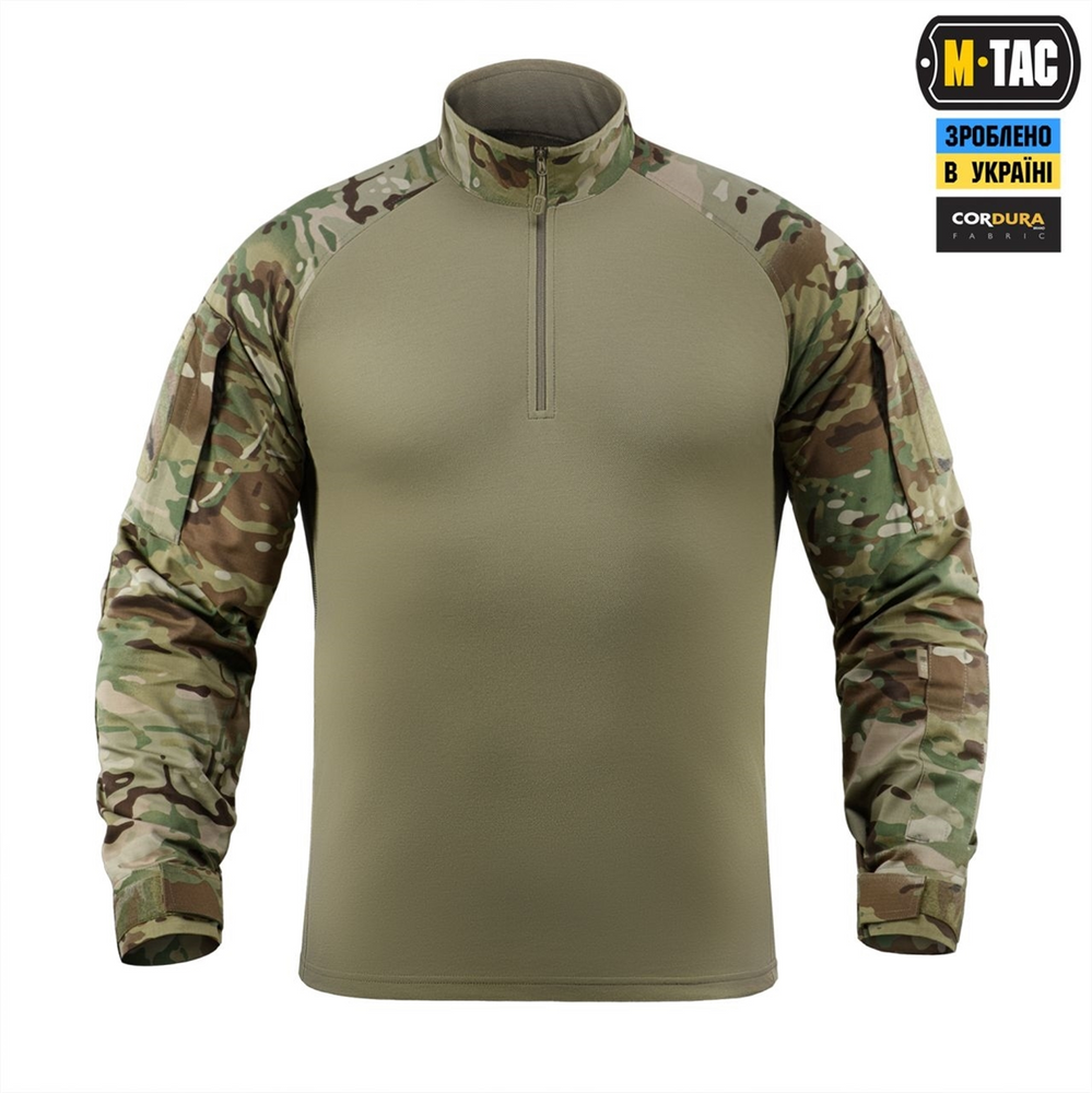 Сорочка M-Tac бойова літня Gen.II Piquet Зелена (Multicam) (3XL/L) 233525 фото
