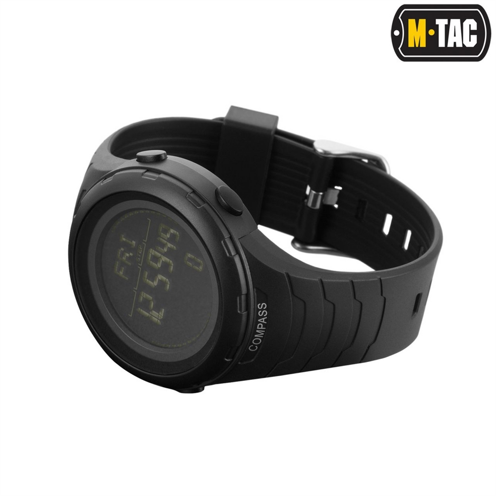 Годинник тактичний тактичний M-Tac 2166 Чорний (Black) 221242 фото