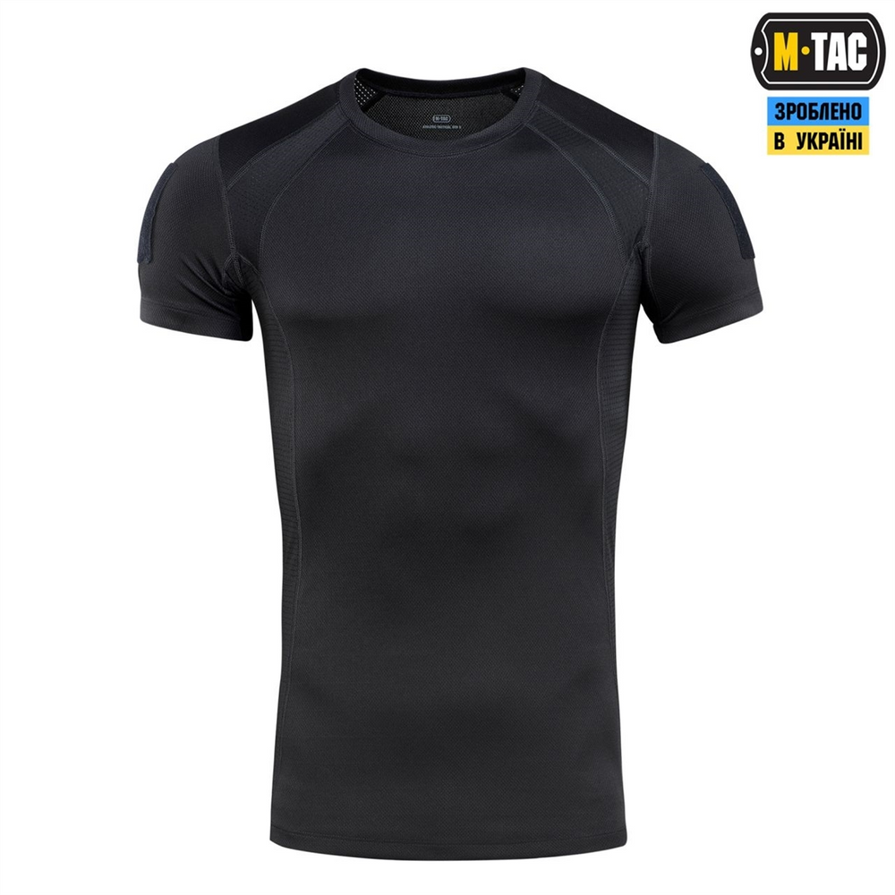 Футболка M-Tac потовідвідна Athletic Tactical Gen.2 Чорна (Black) (S) 235610 фото