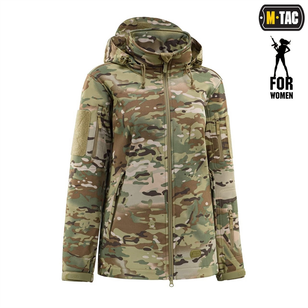 Куртка M-Tac Soft Shell Lady Зелена (Multicam) (S) 229951 фото