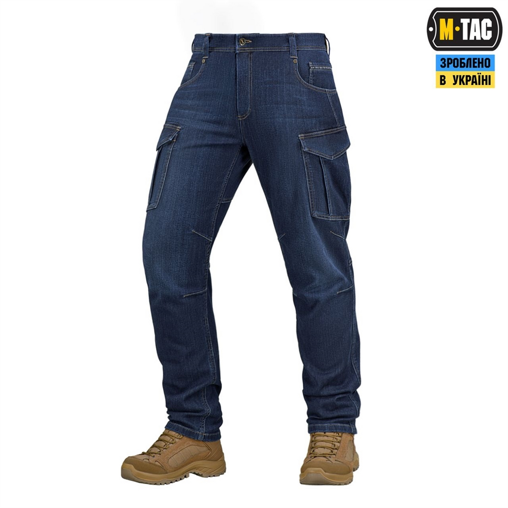 Джинси M-Tac Aggressor Сині (Dark Denim) (34/34) 227698 фото