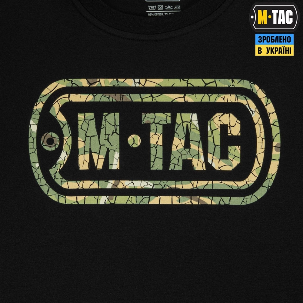 Футболка M-Tac Logo L Чорна (Black) 220929 фото