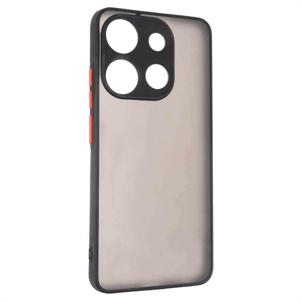Чохол накладка для TECNO Spark Go 2023 Bumper Matte Case Чорна (Black) 113156 фото