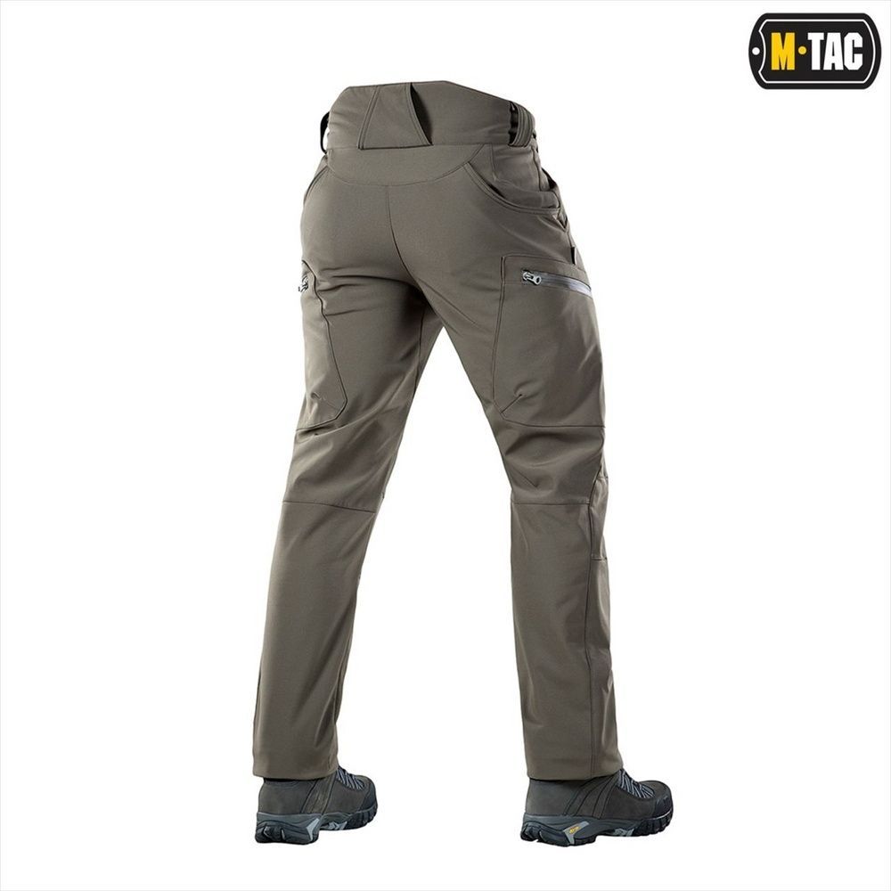 Штани M-Tac Soft Shell Winter Зелені (Olive) (S) 239276 фото