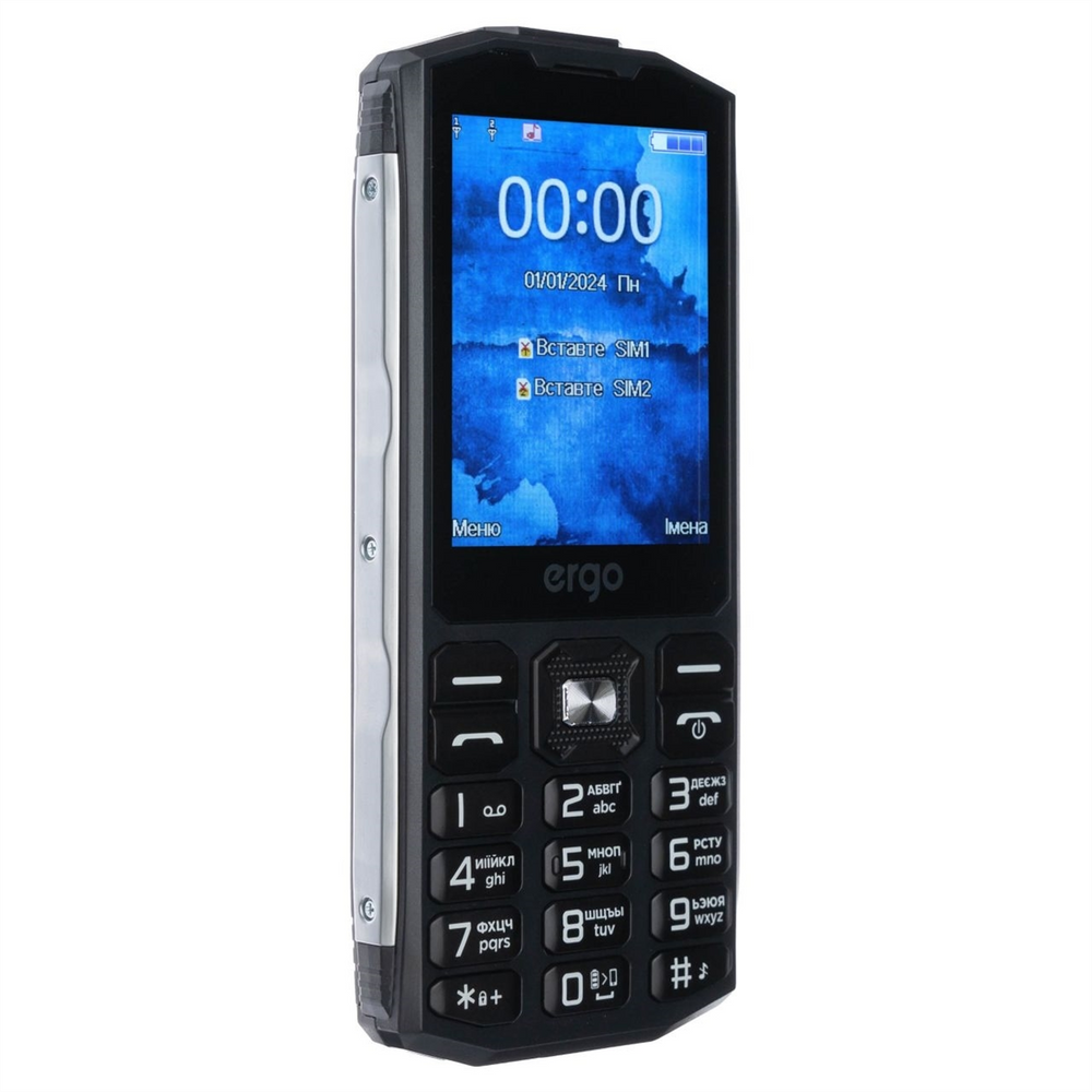 Мобільний телефон Ergo E282 Dual Sim Black 139977 фото
