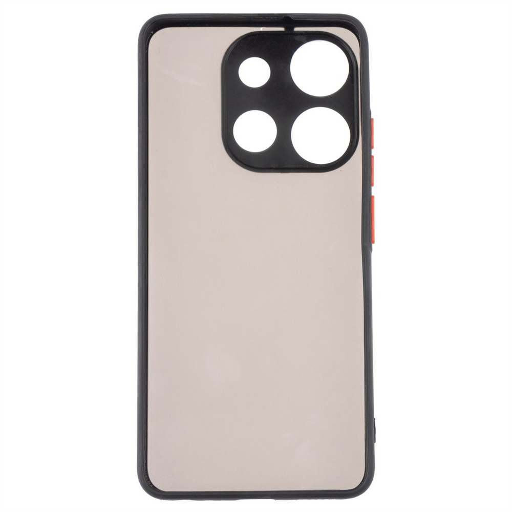 Чохол накладка для TECNO Spark Go 2023 Bumper Matte Case Чорна (Black) 113156 фото