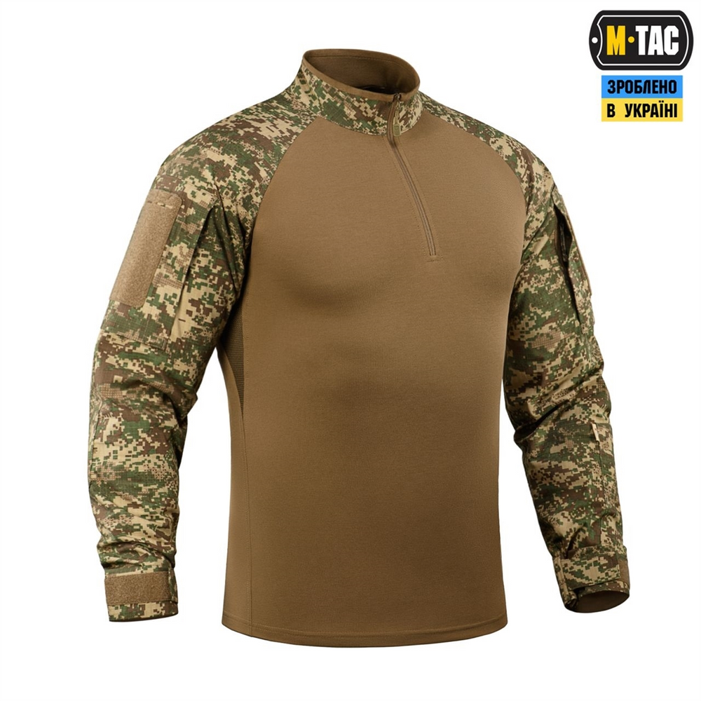Сорочка бойова M-Tac літня Gen.II Piquet NGU Зелена (Camo) (XL/L) 233554 фото