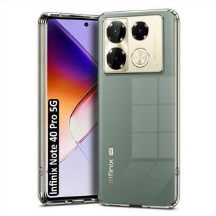 Чохол накладка для Infinix Note 40 Pro BeCover Прозора (Transparancy) 189338 фото