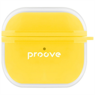 Чохол для навушників AirPods 4/5 Proove Air Bump Case Жовтий (Yellow) 147777 фото