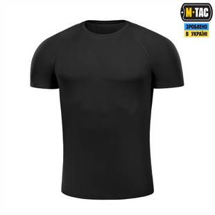 Футболка M-Tac реглан Summer Vent Чорна (Black) (3XL) 235802 фото