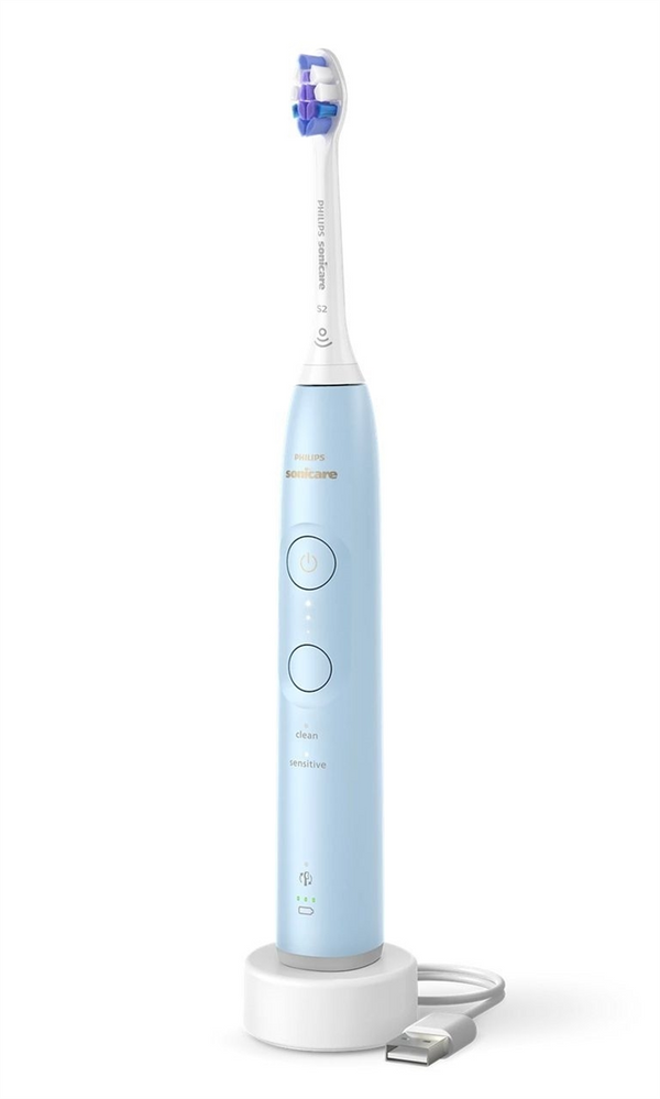 Електрична зубна щітка Philips HX7406/02 Sonicare 6100 Блакитна (Blue) 188409 фото