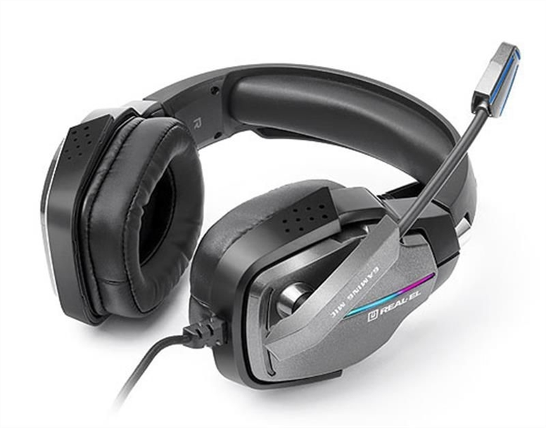 Навушники накладні REAL-EL GDX-7680 Чорні (Black) 195310 фото