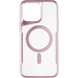 Чохол накладка для iPhone 12 Pro Casual Frame Case MagSafe Рожева (Rose Gold) 182800 фото 1
