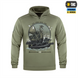 Кофта M-Tac Hoodie Дракар Зелена (Light Olive) (XL) 228728 фото 7