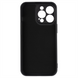Чохол накладка для iPhone 13 Pro Silicone Mag Cover case Чорна (Black) 113908 фото 2