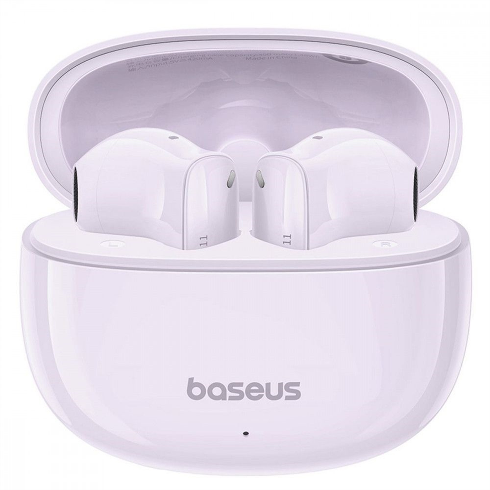 Бездротові навушники вкладиші Baseus Bowie E11 TWS Фіолетові (Purple) 245599 фото
