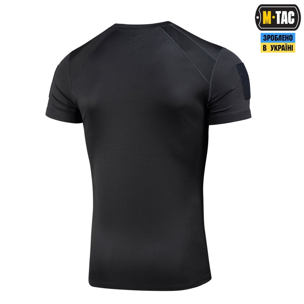 Футболка M-Tac потовідвідна Athletic Tactical Gen.2 Чорна (Black) (S) 235610 фото