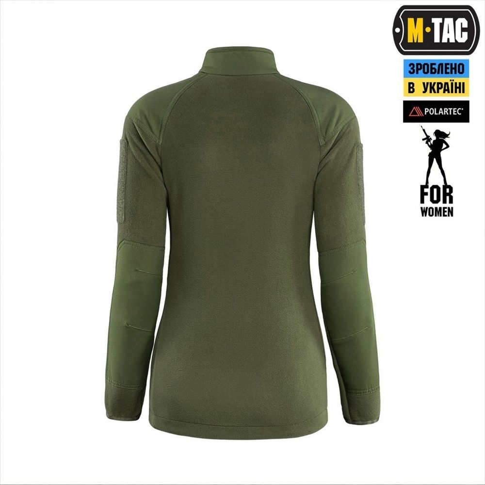 Куртка M-Tac Combat Fleece Polartec Jacket Lady Зелена (Army Olive) (M/R) 229702 фото
