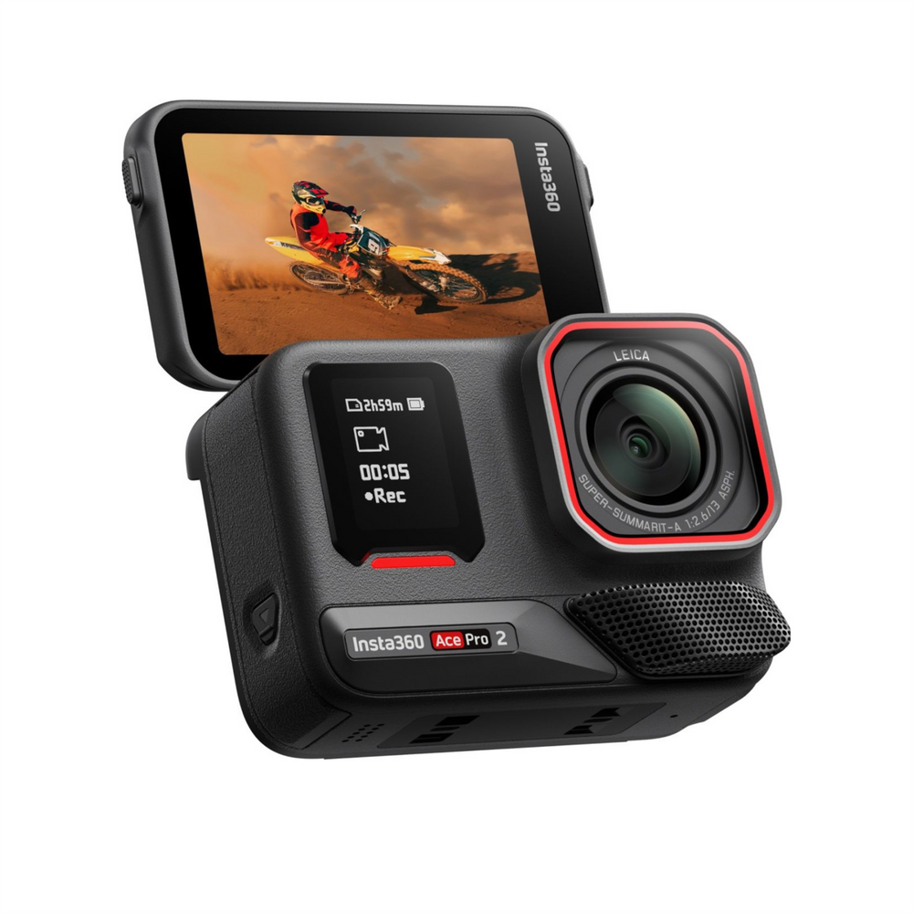 Екшн-камера Insta360 Ace Pro 2 (CINSBBGA) Чорна (Black) 195901 фото