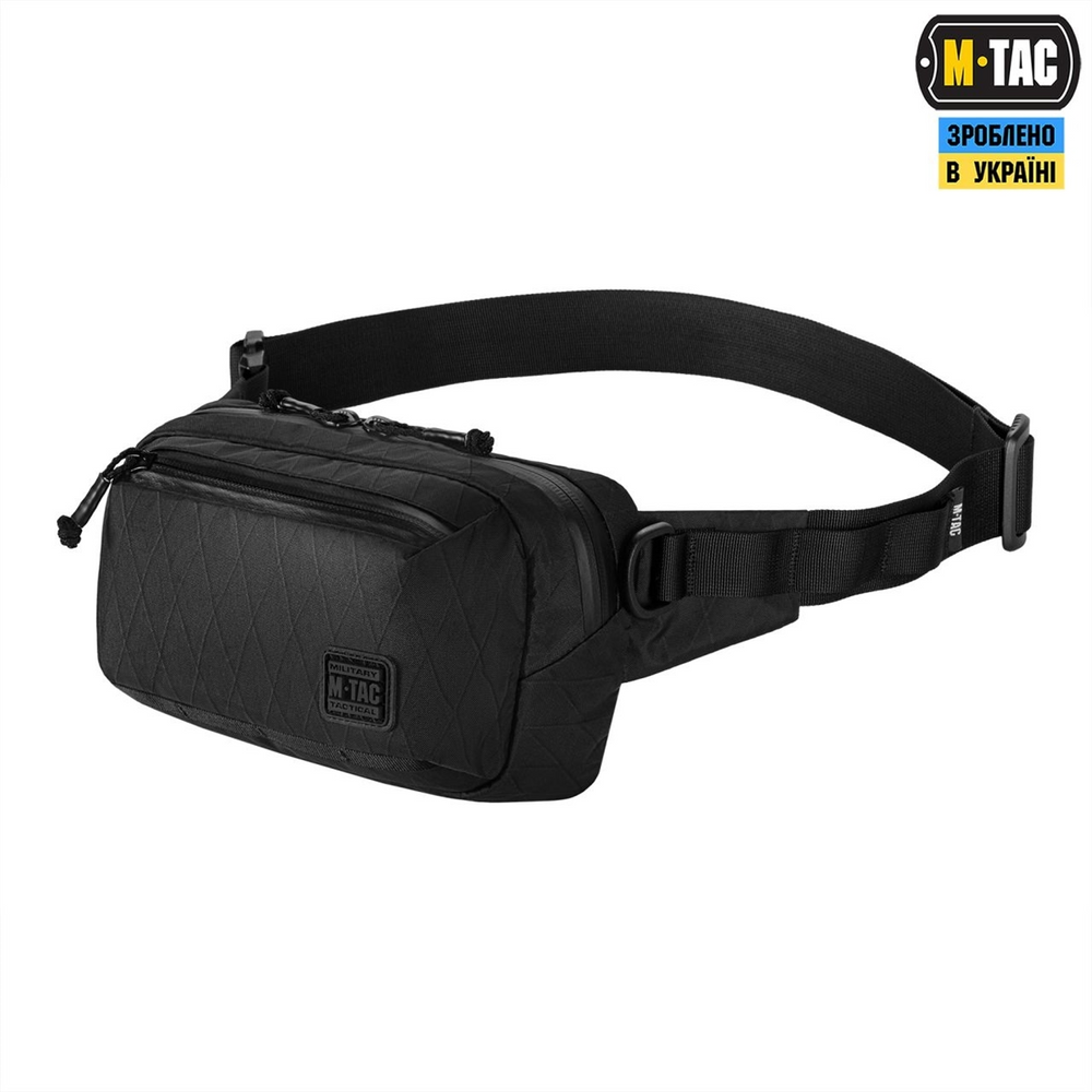Сумка M-Tac City Waist Bag X-Pac Elite Чорна (Black) 224973 фото