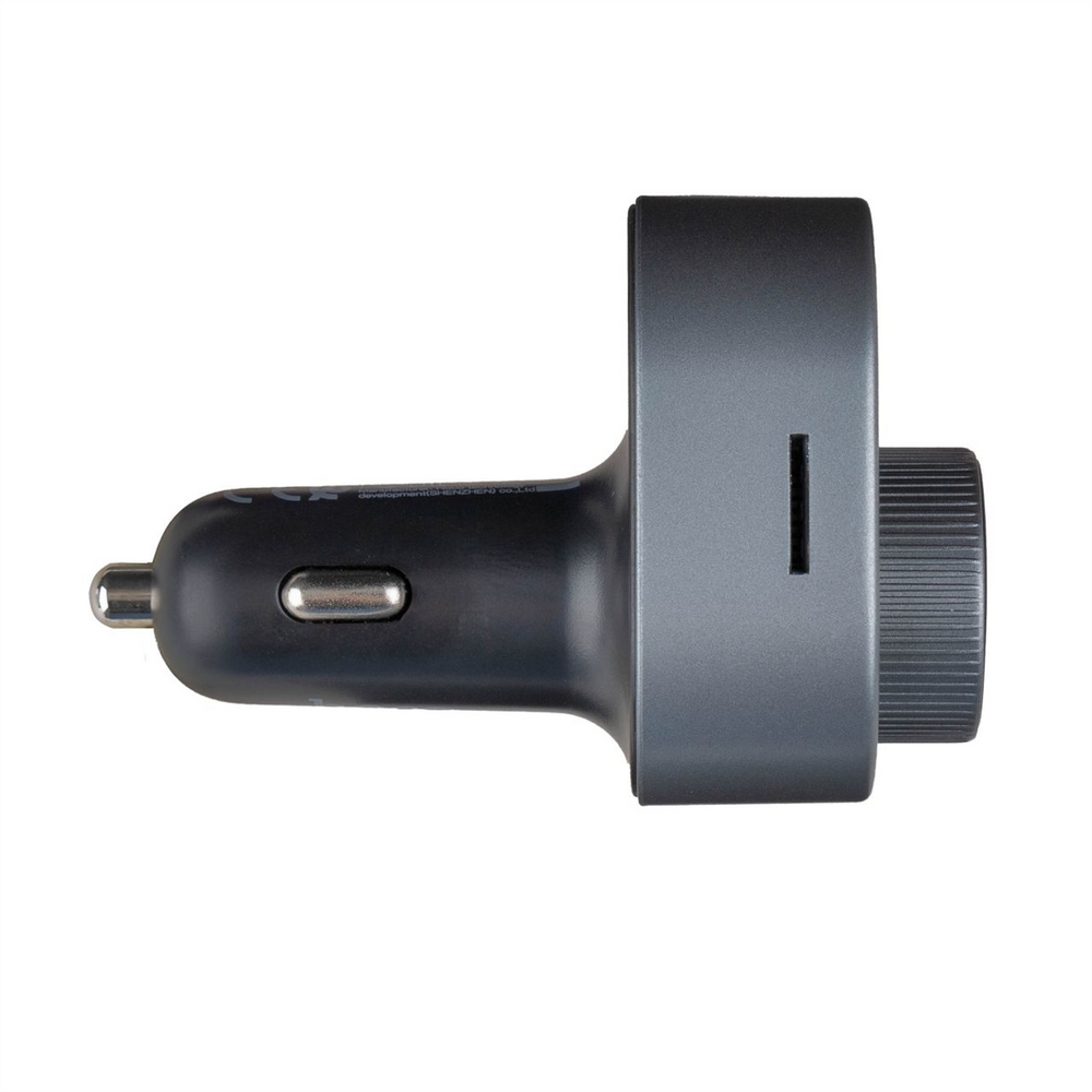 Fm-модулятор Hoco E72 Alegria 30W 2USB+Type-C Bluetooth Сірий (Grey) 111755 фото