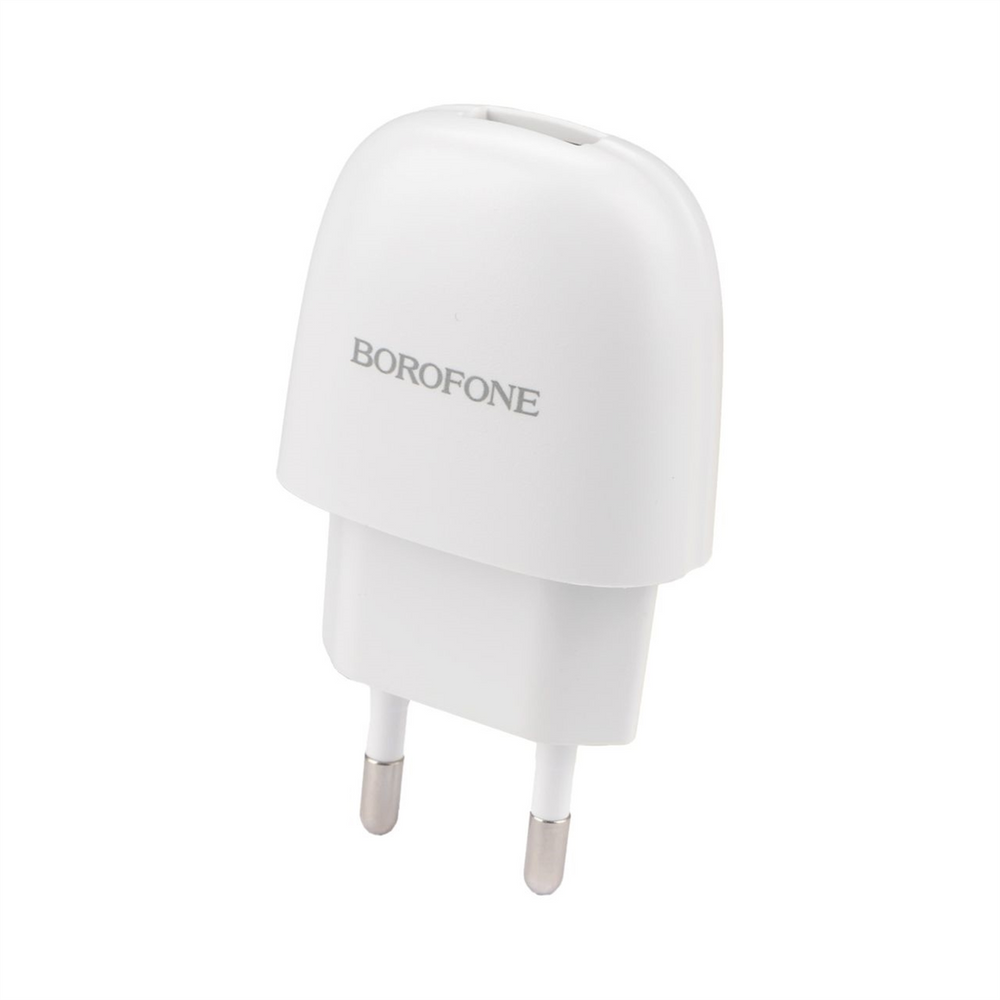 Зарядний пристрій Borofone BA49A 2.1A +кабель Micro-USB Білий (White) 109044 фото