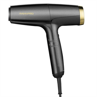 Фен Babyliss Pro Falco Grey&Gold BAB8550E Чорний (Black) 151411 фото